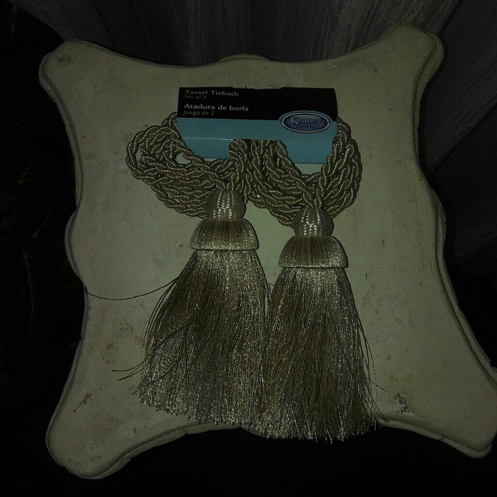 New Curtain Tie Backs